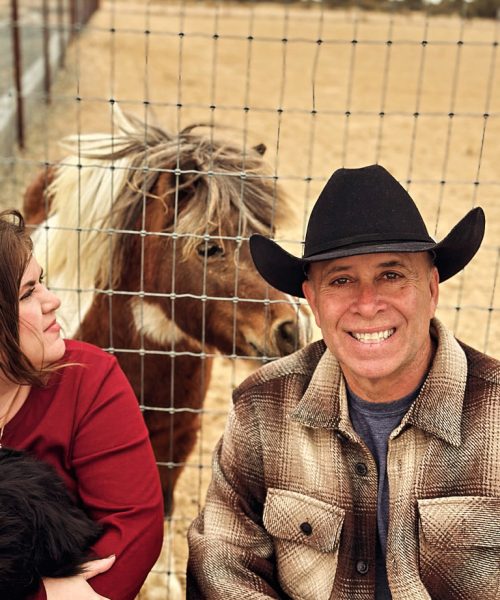 Cowboy Mike and winston